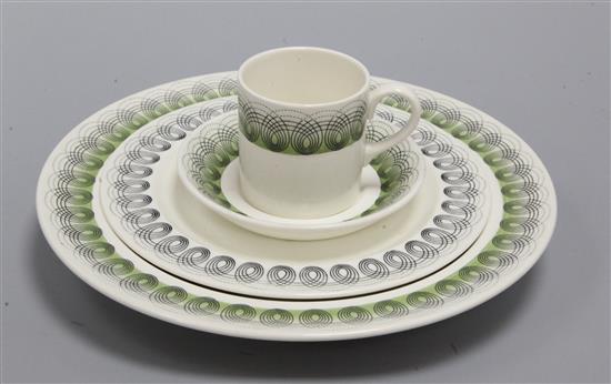 Four pieces of Ravilious ceramics